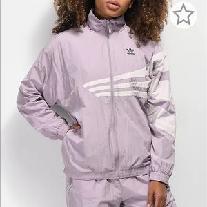 Adidas Lavender Track Jacket
